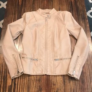 Express woman’s faux leather jacket